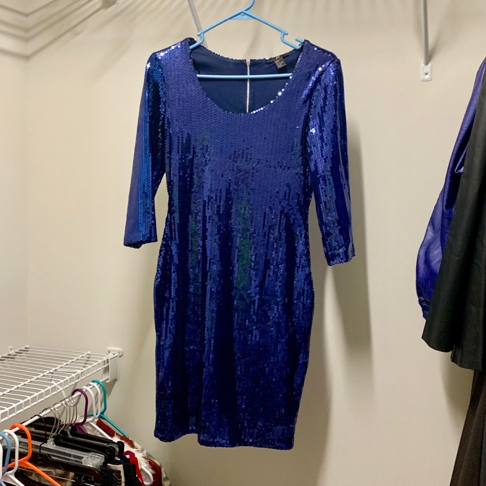 H&M sequin dress